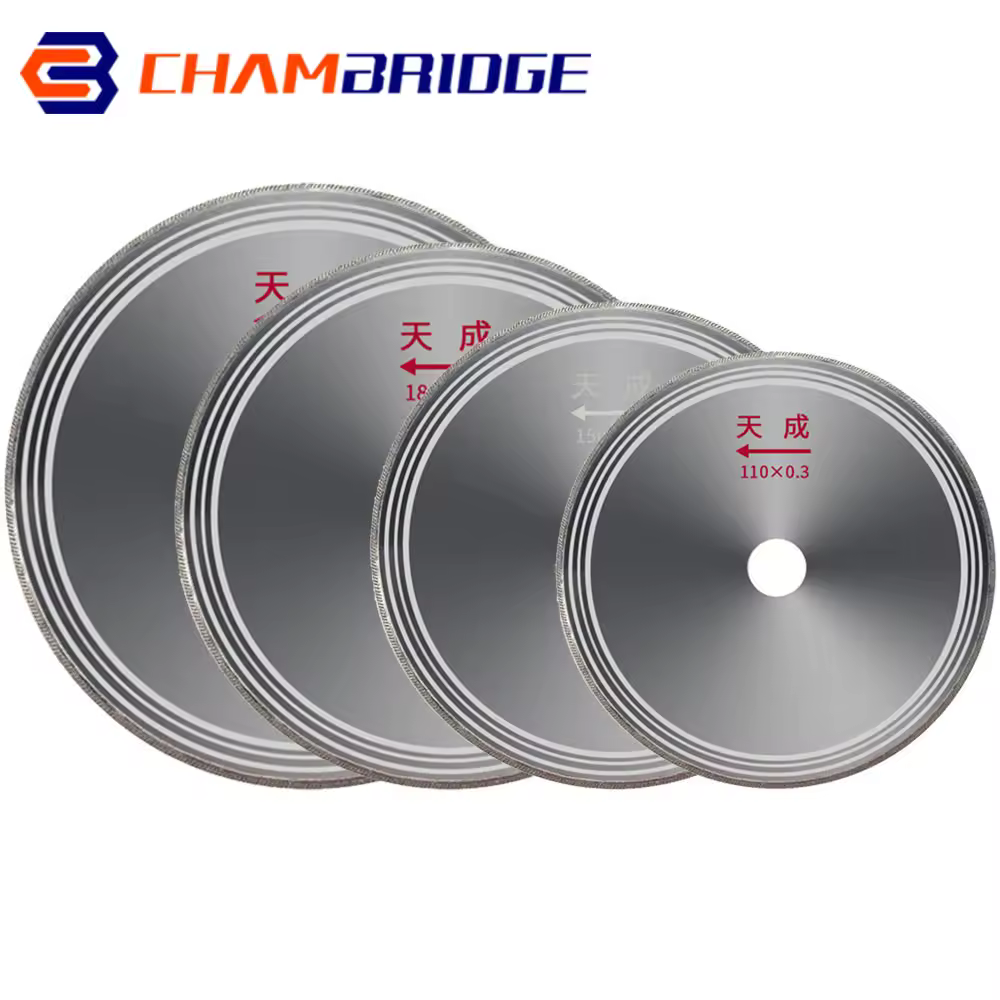 1Pc Ultra-thin Diamond Saw Blade Slant Teeth Cutting Tools for Stone Agate Jade The Thickness of The Saw Is Randomly Sent