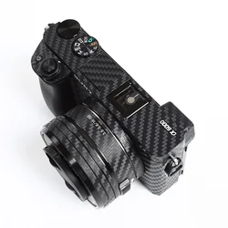 Anti-Scratch Camera Body Film For Sony ZVE10 A6000 A6400 A6300 A6600 A6500 A6100 protective cover Skin Sticker  Carbon Fiber