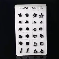 Fashion Statement Earrings 2020 Geometric Round Earrings For Women Stainless Steel Earrings Stud Earrings Modern Female Jewelry