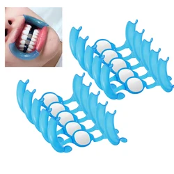 M tipo bochecha retrator, abridor de boca, ferramentas dentárias, material dentista, odontologia espelho, 10pcs