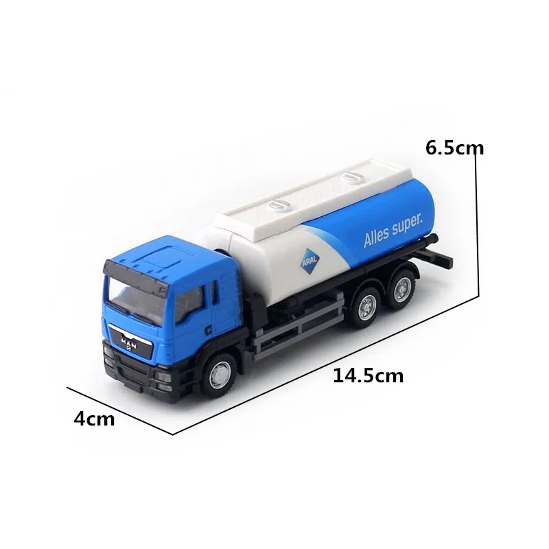 1:64 alloy engineering car tank truck model,children\'s educational toys,high simulation exquisite gifts,free shipping