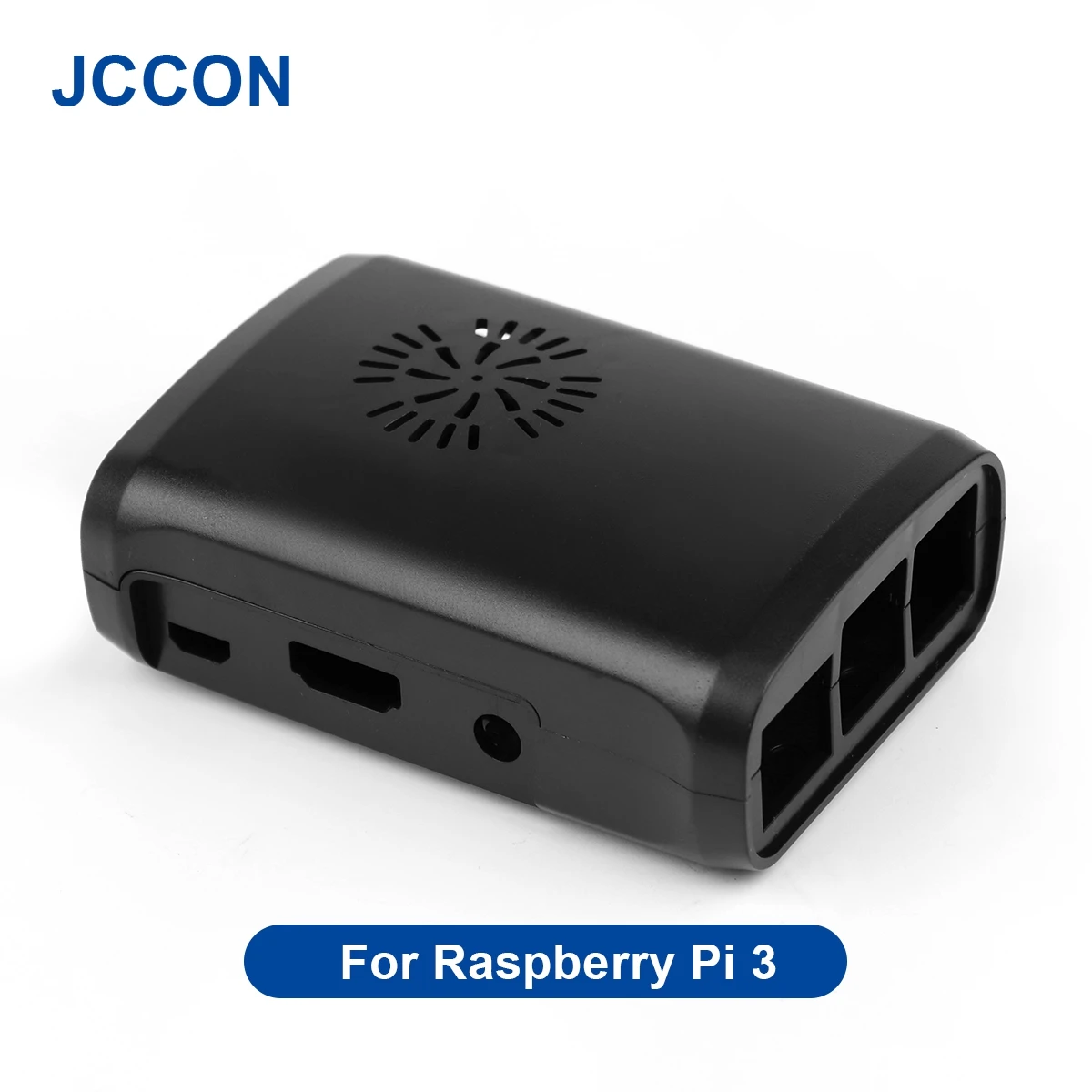 ABS Case For Raspberry Pi 3B Model Clear Cover Shell Box For RPI 2B+3 3B 3B+With Cooling Fan Heatsink Power Adapter