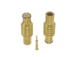 Connector MCX male plug solder RG405 0.086