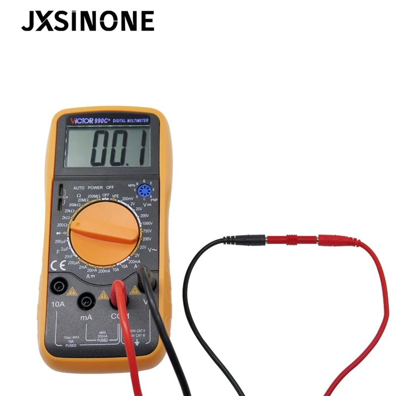 JXSINONE P1041 1Set 1M 4mm Banana to Banana Plug Soft RV Test Cable Lead for Multimeter Test Leads Kits Banana Plug Male