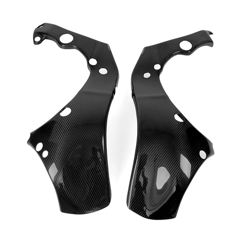 Motorcycle Carbon Fiber Frame Cover Side Panel Protectors for KAWASAKI NINJA ZX10R ZX 10R 2011-2013 2014 2015 2016 2017