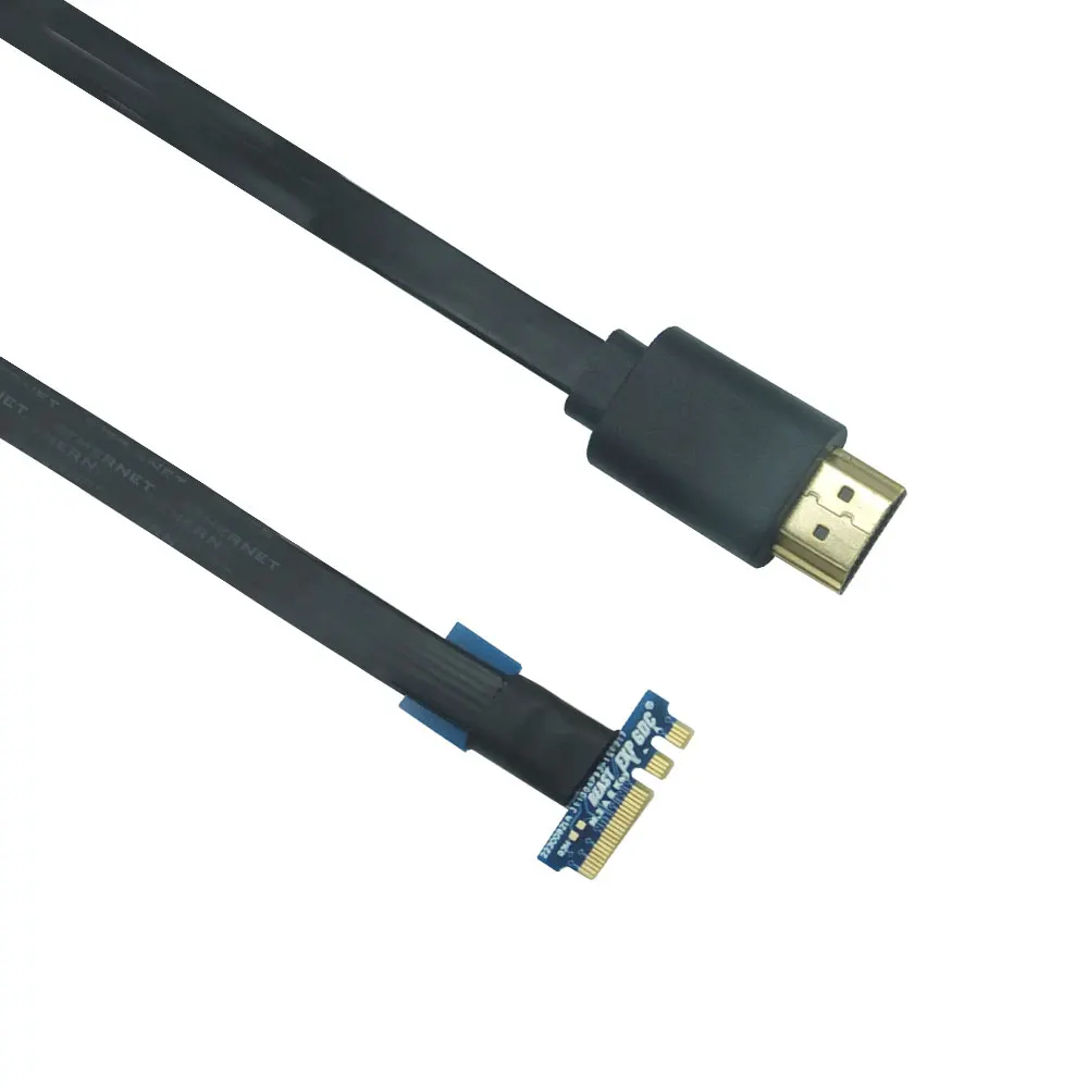 NGFF-Adaptateur de câble compatible clé vers HDMI pour ordinateur portable, mini Pci-e, version EXP GDC