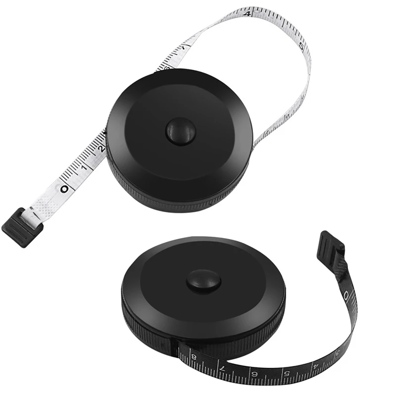 150cm/60" Body Measuring Ruler Sewing Tailor Tape Measure Centimeter Meter Sewing Measuring Tape Soft Two Colors Sewing Tools