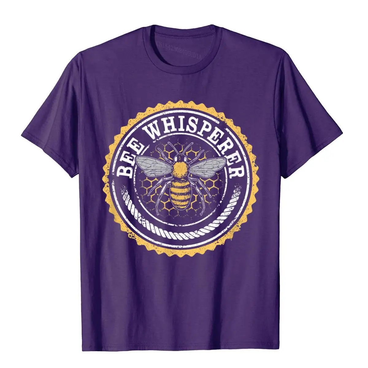 Vintage Bee Whisperer T-Shirt Beekeeper Pollen Honey Wholesale High Street Top T-Shirts Cotton Tops Shirts For Adult Fitness