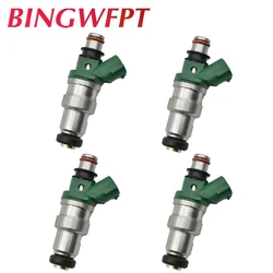 4 adet 23250-11110 yakıt enjektörleri TOYOTA ab Starlet 1996 Corolla 1995 1.3L 4E-FE Tercel 1994 Paseo 1994 ~ 1995 1.5L 5E-FE
