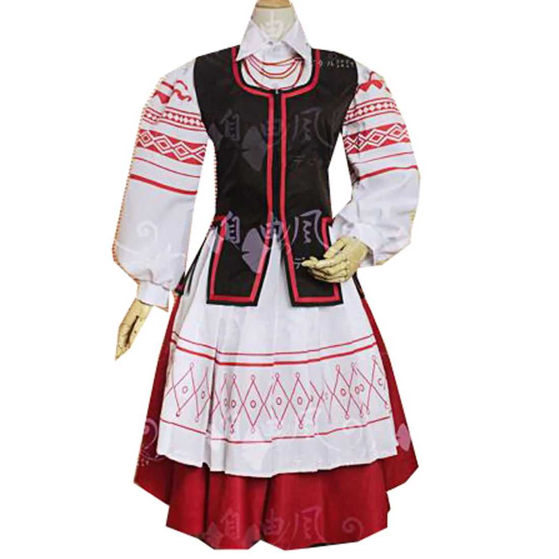 

2021 Axis Powers Hetalia APH Cosplay Costume Belarus Natasha Sex Reversed Cosplay Dress