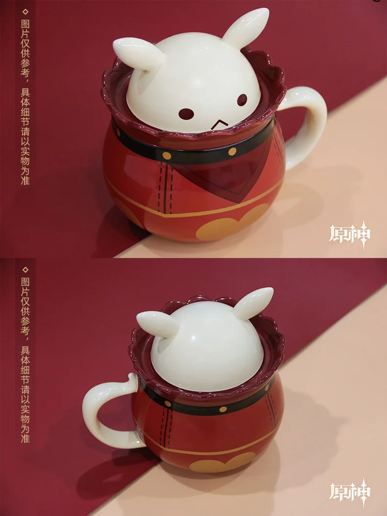 in stock Official Genshin Impact Original Klee Mug Cosplay Talent Ceramic Cup Cute Gift