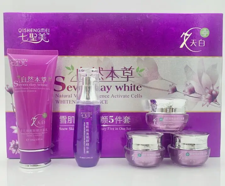 

QISHENGMEI Whitening Freckle Cream Snow Skin Brightening Beauty Five in One Set