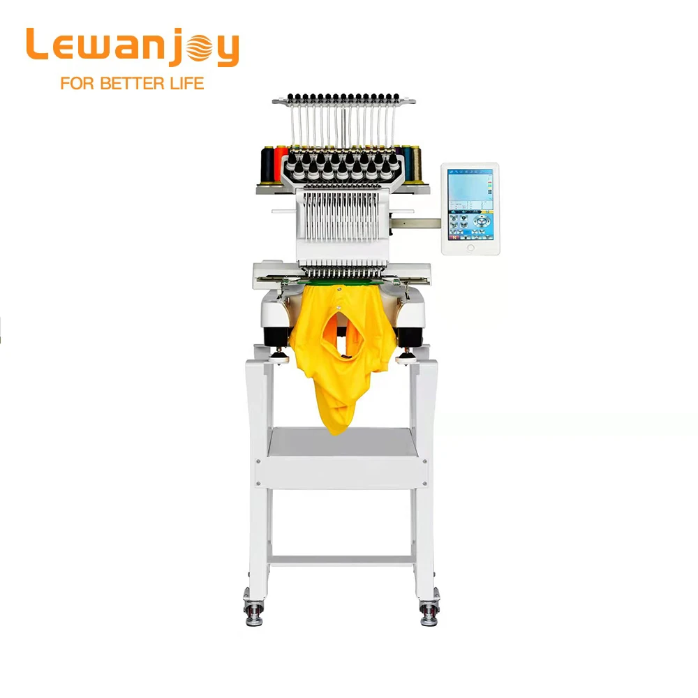 Hot Selling New Model Mini Single Head Household & Professional Embroidery Machine Cap Bag Flat Shirt Embroidery Automatic