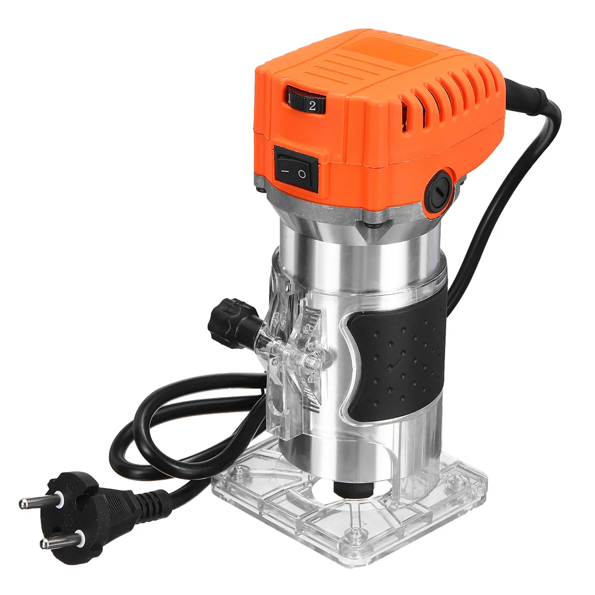 3000W 35000Rpm 6 Tốc Độ Gỗ Cầm Tay Bằng Điện Tông Đơ Cắt Gỗ Làm Khe Cắt Tỉa Máy Gỗ Router Joiner Bộ Phích Cắm Châu Âu