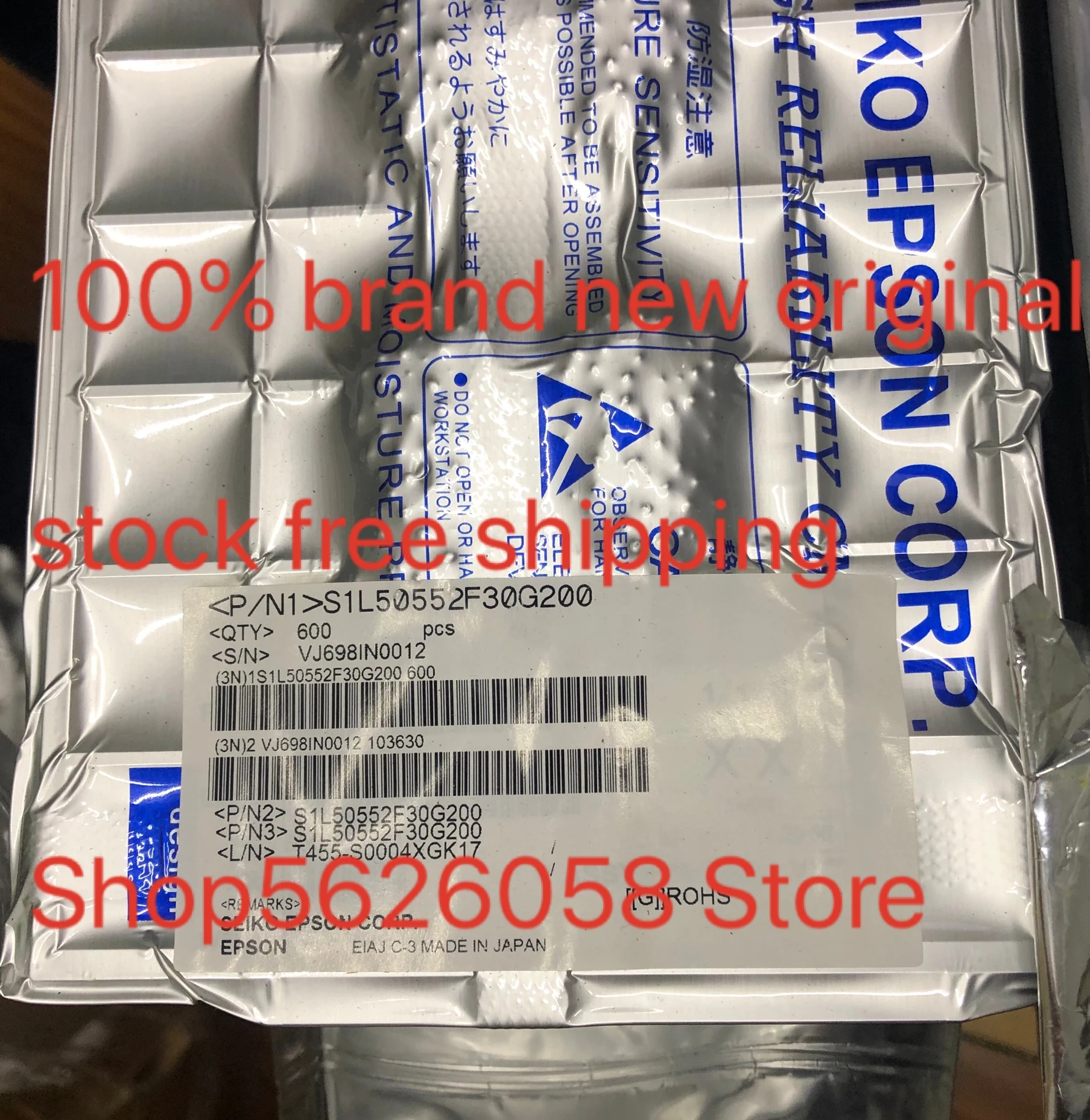 

5PCS/LOT S1L50552F30G200 QFP EPSON 100% new original freeshipping