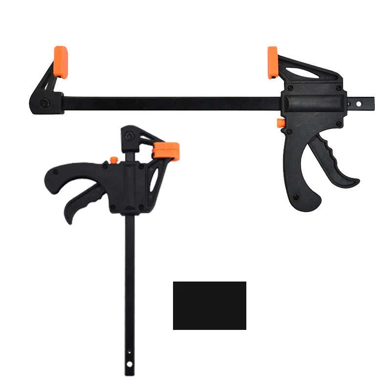 4 Inch 2/1pcs quick ratchet release speed squeeze Wood Working Work Bar Clamp Clip Kit Spreader Gadget Tool DIY Hand Woodworking