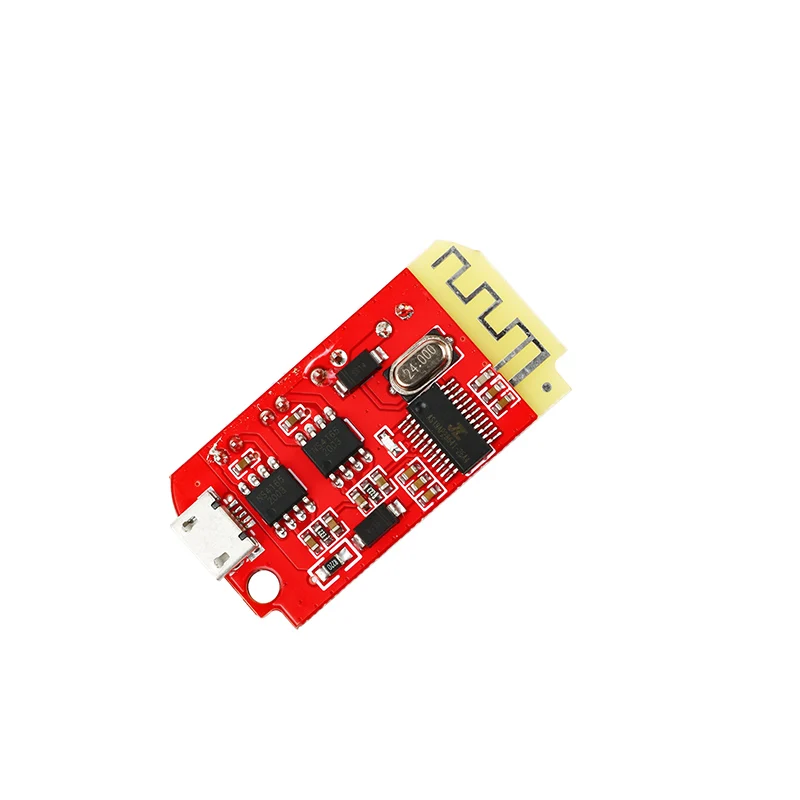 CT14 Micro 4.2 Stereo Bluetooth Power Amplifier Board Module 3.7v 5VF 5W+5W Mini with Charging Port for Refitting Idle Sound Box