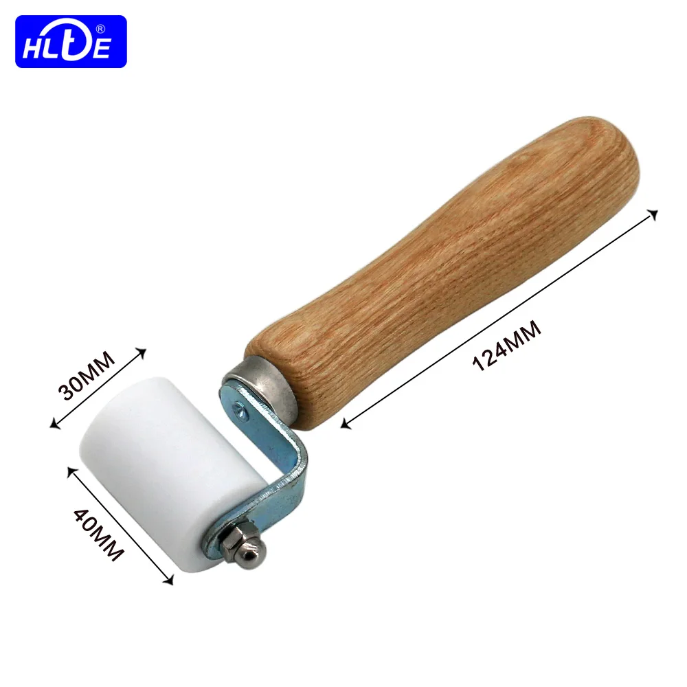 PVC 용접용 고온 저항 화이트 압력 롤러, 핫 에어 건과 함께 사용, 히트 건 플라스틱 용접기, 40mm