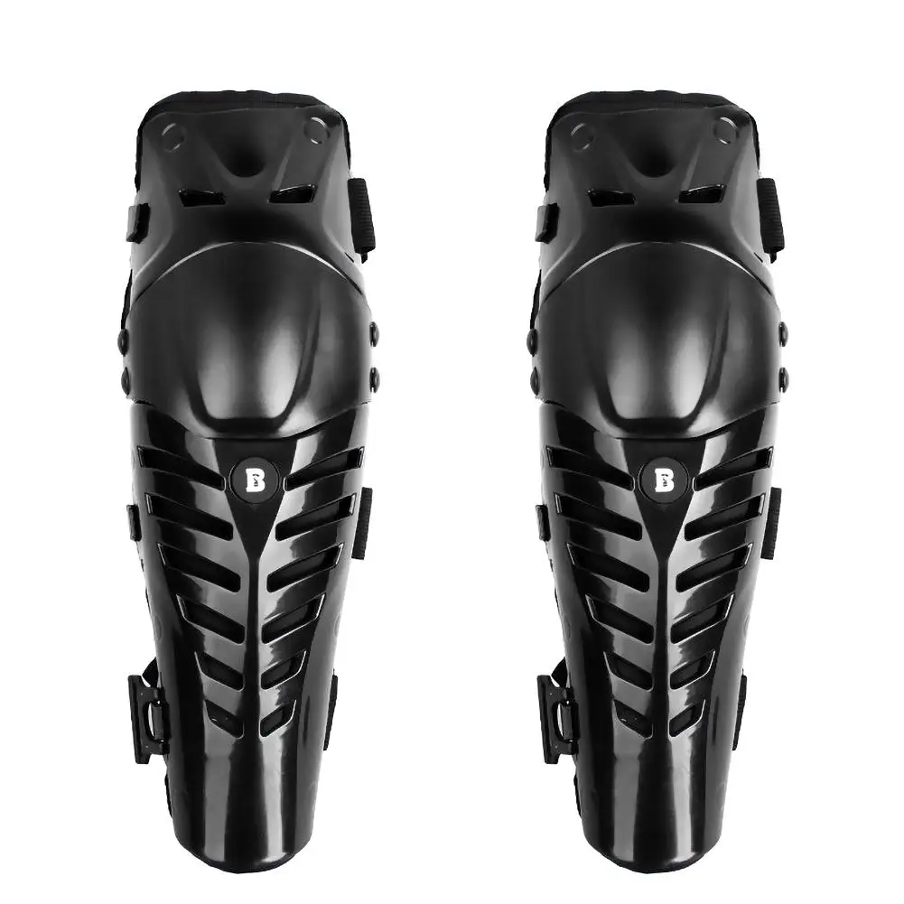 Anti-piercing ABS Motorcycle Protective Kneepad Motocross Off-Road Dirt Bike Cycling Knee Protector Knee Guard Protective Gears