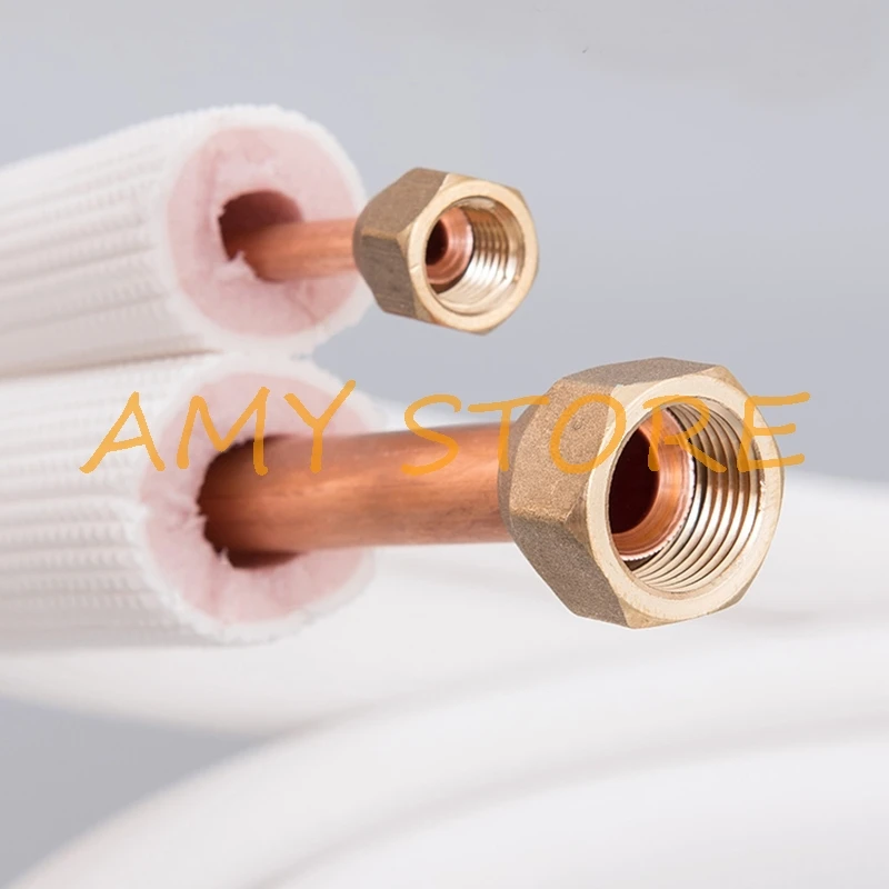 2/3/4/5/6/7/8/9/10Meter Air Conditioner Copper Tube Coil 1/4\'\' 3/8\