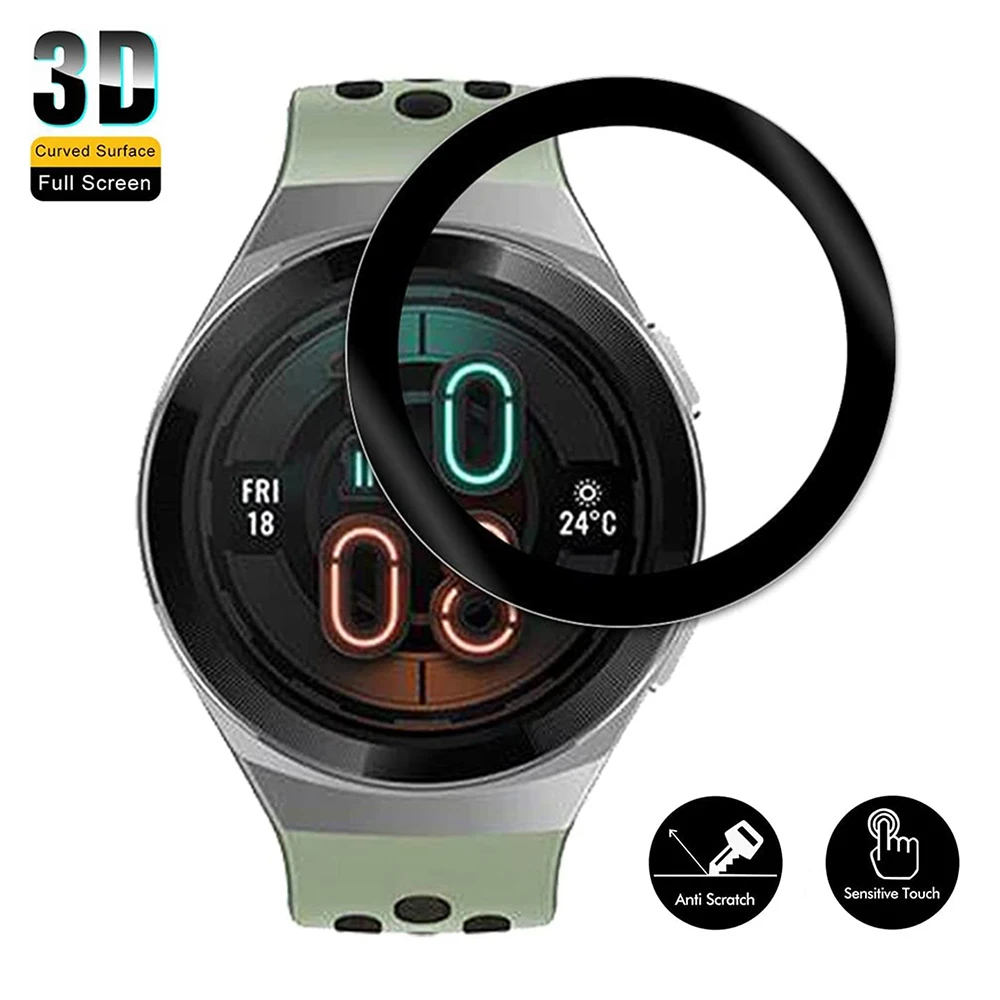 3D Curved Edge Protector Film For Huawei Watch GT2e Full Coverage Screen Protective Film