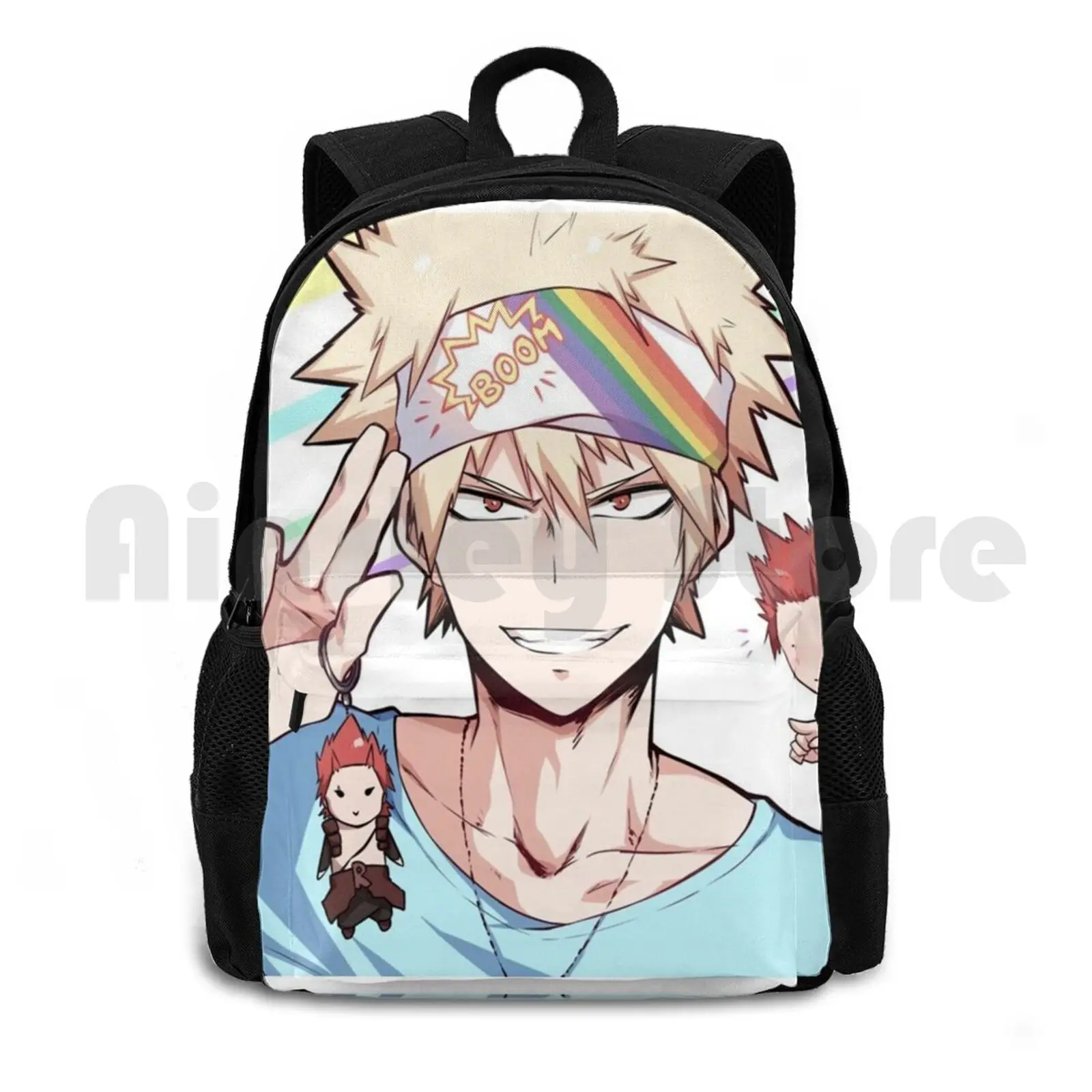 

Bha Pride Bakugo Outdoor Hiking Backpack Waterproof Camping Travel Boku No Hero Academia Pride Boku Hero Academia Pride Anime