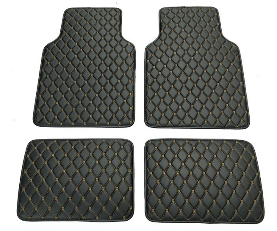 Universal Car floor mats for BMW 3 5 7 Series F20 E90 F30 E60 F10 car styling waterproof carpet floor mats