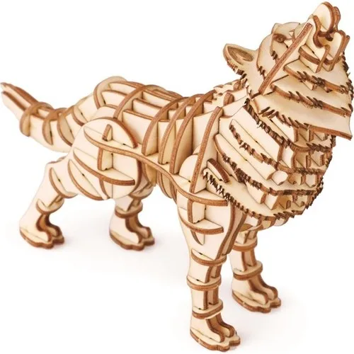 

Robotime 3D Puzzle Wolf Wooden TG207