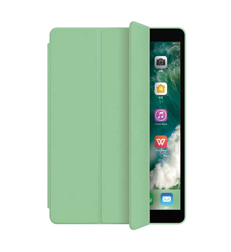 For iPad 10.2 2019 2020 Smart Cover Tri-Fold Silicone Case for Apple iPad 7th 7 Generation with Auto Sleep Funda for iPad 8 Case