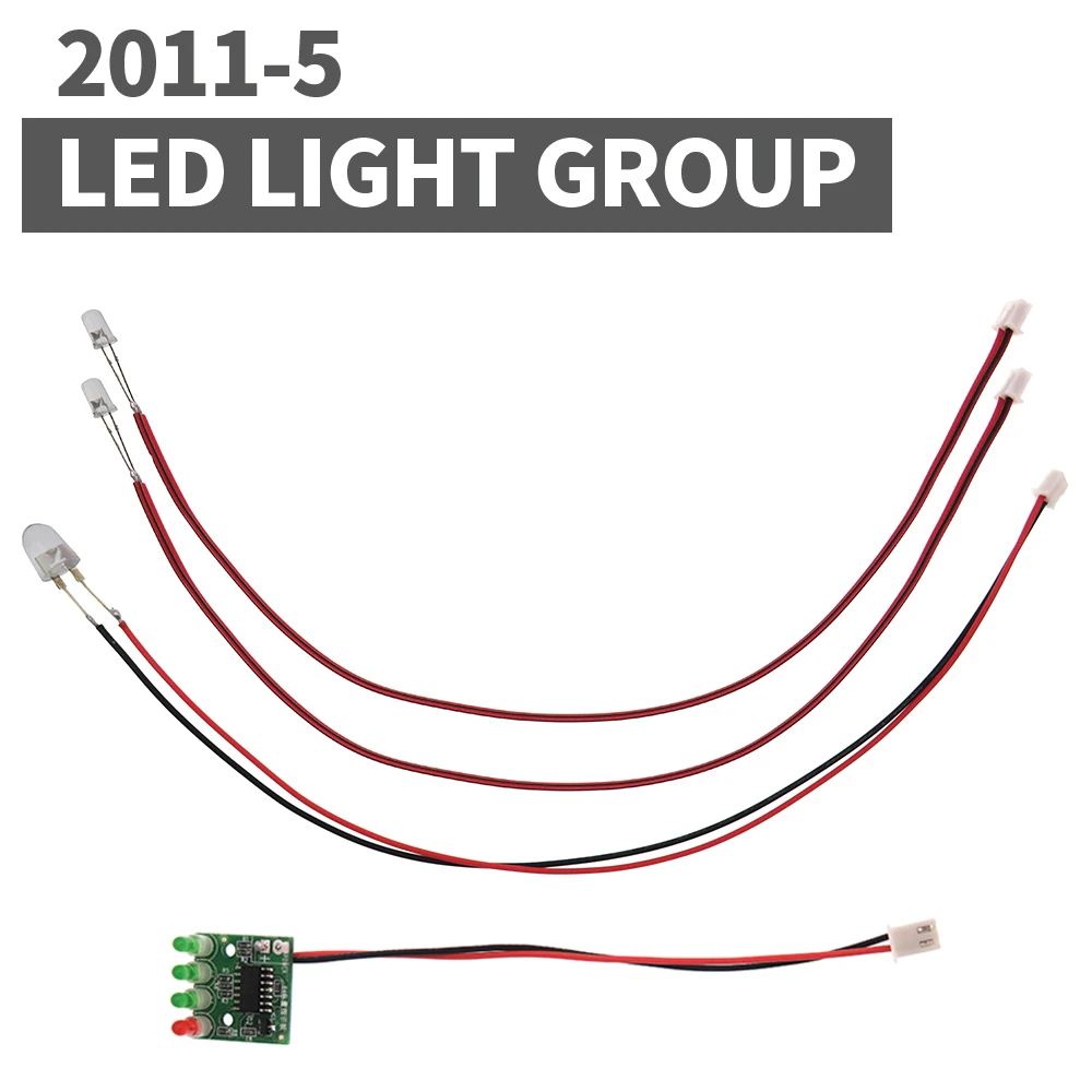 Wskaźnik zasilania LED lampka nocna grupa 4 sztuk/zestaw części zamienne do Flytec 2011-5 RC przynęta na ryby łódź