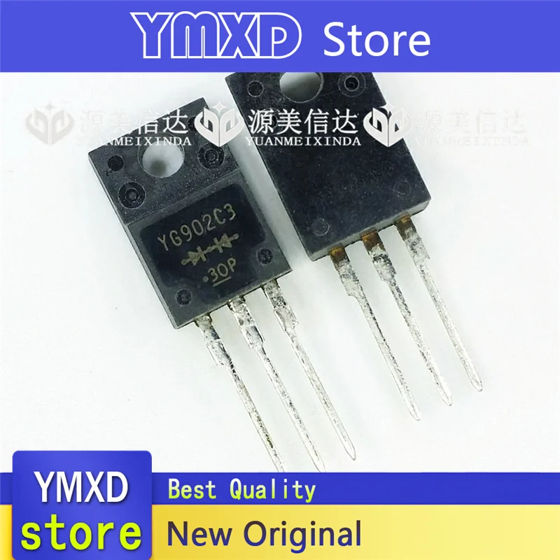 Diodo YG902C3 de recuperación rápida, nuevo, Original, 300V10A, TO220F, YG902C3R, 10 unids/lote, disponible