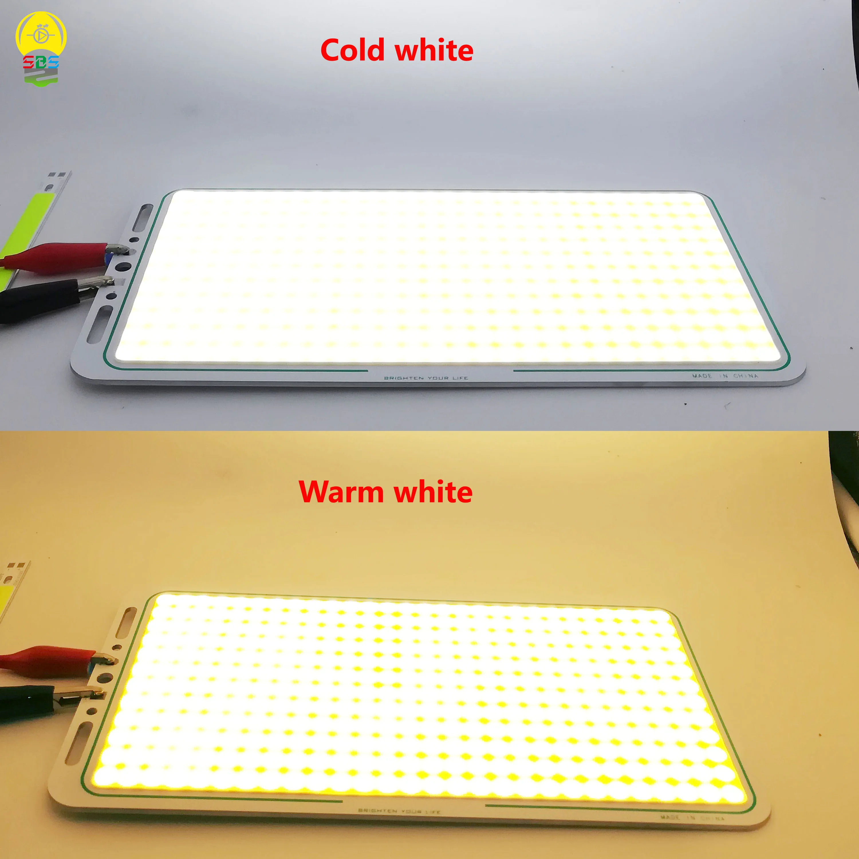 COB LED Panel Light LED Strip Light LED COB Light Lamp White/Warm White High Brightness Working Light 220X120mm 12V 70W 7000LM