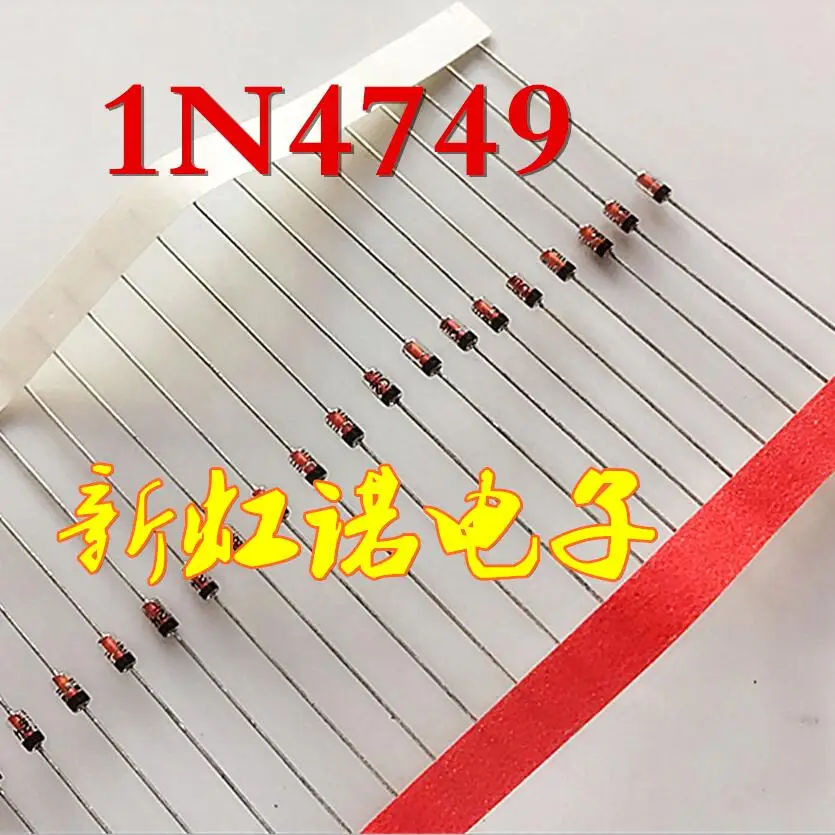 5Pcs/Lot New Original Zener Diode 1n4749 24 V Voltage Regulator Tube Glass Integrated circuit Triode In Stock