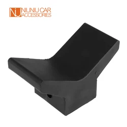 Universal Black Rubber Boat Trailer Bow Stop V Block Roller RV Parts Camper Caravan Accessories