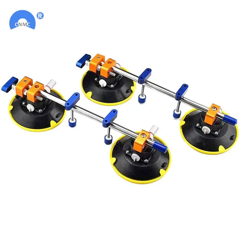 

2pcs/lot Seamless Stone Seam Setter Manual Rubber Vacuum leveling Setter for joint with 4.5" Suction Cups