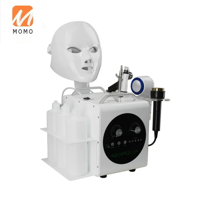 

Beauty Instrument Blackhead Suction Oxygen Injection Water Light Color Light Mask Hydrogen and Oxygen Cleaner