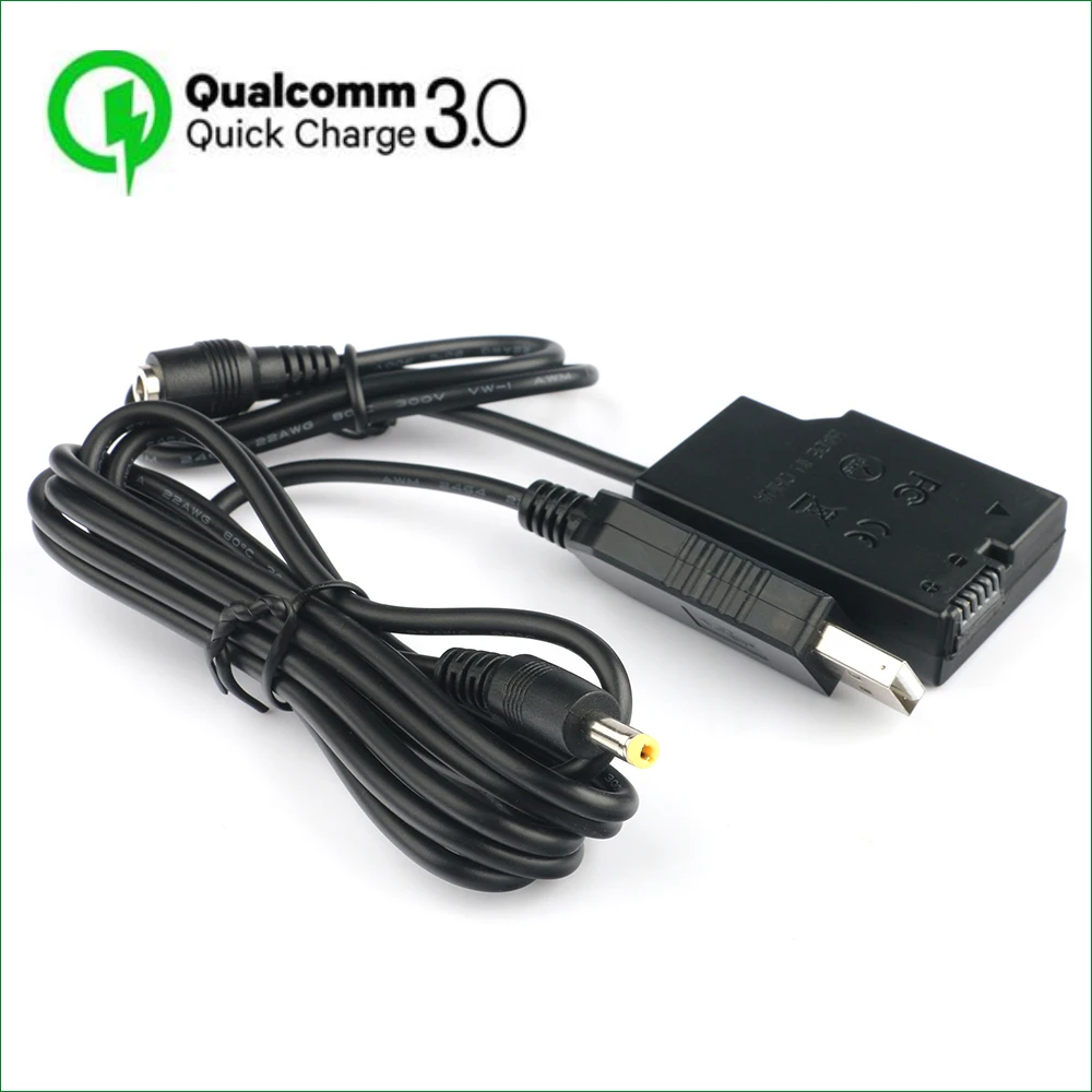 EN-EL14 EL14A EP-5A Dummy Battery Power Bank USB Cable for Nikon D3100 D3200 D3300 D3400 D3500 D5100 D5200 D5300 D5500