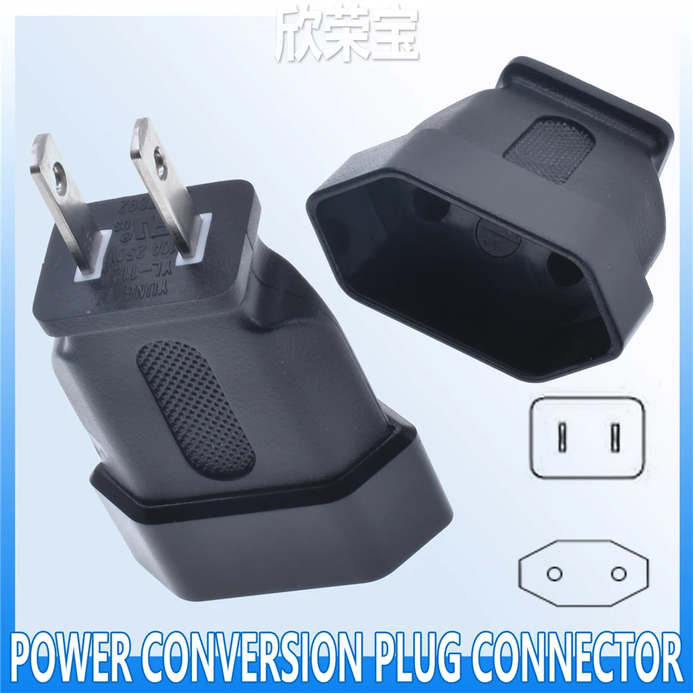 European TO America Conversion Plug Adapter For united Stated Thailand Philippines Brazil Converter 1-15P to CEE7/16 Power Plug