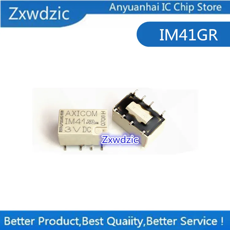 

10pcs New Original Relay IM41GR 3DV Stock Replacement G6KU-2F-Y-DC3V AGQ2100A3 Self-locking