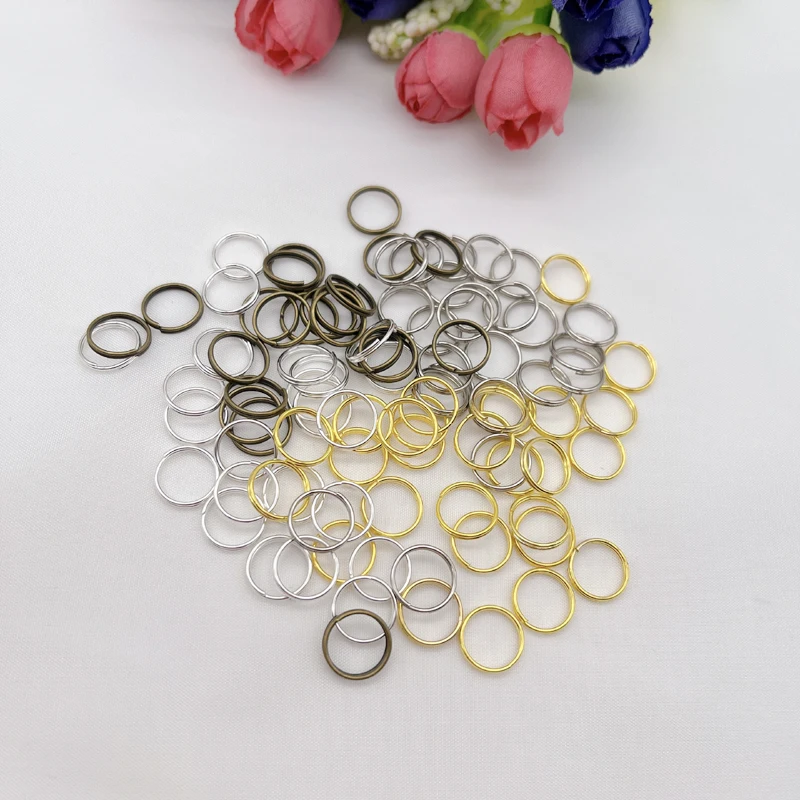 5000pcs Wholesale Circle Open Jump Rings Double Loops Split Rings Diy Jewelry Findings for Jewelry Making Connectors Accessories