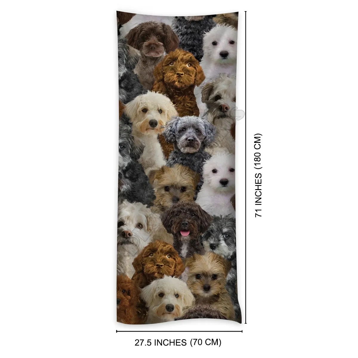 You Will Have A Bunch Of Schipperkes 3D Print Imitation Cashmere Scarf Autumn And Winter Thickening Warm Funny Dog Shawl Scarf