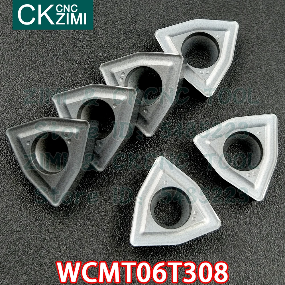 WCMT06T308 ZM1125 WCMT 06T308 карбидные вставки U вставки для дрели CNC индексируемый поворотный инструмент для WC Водоструйная быстрая дрель U дрели