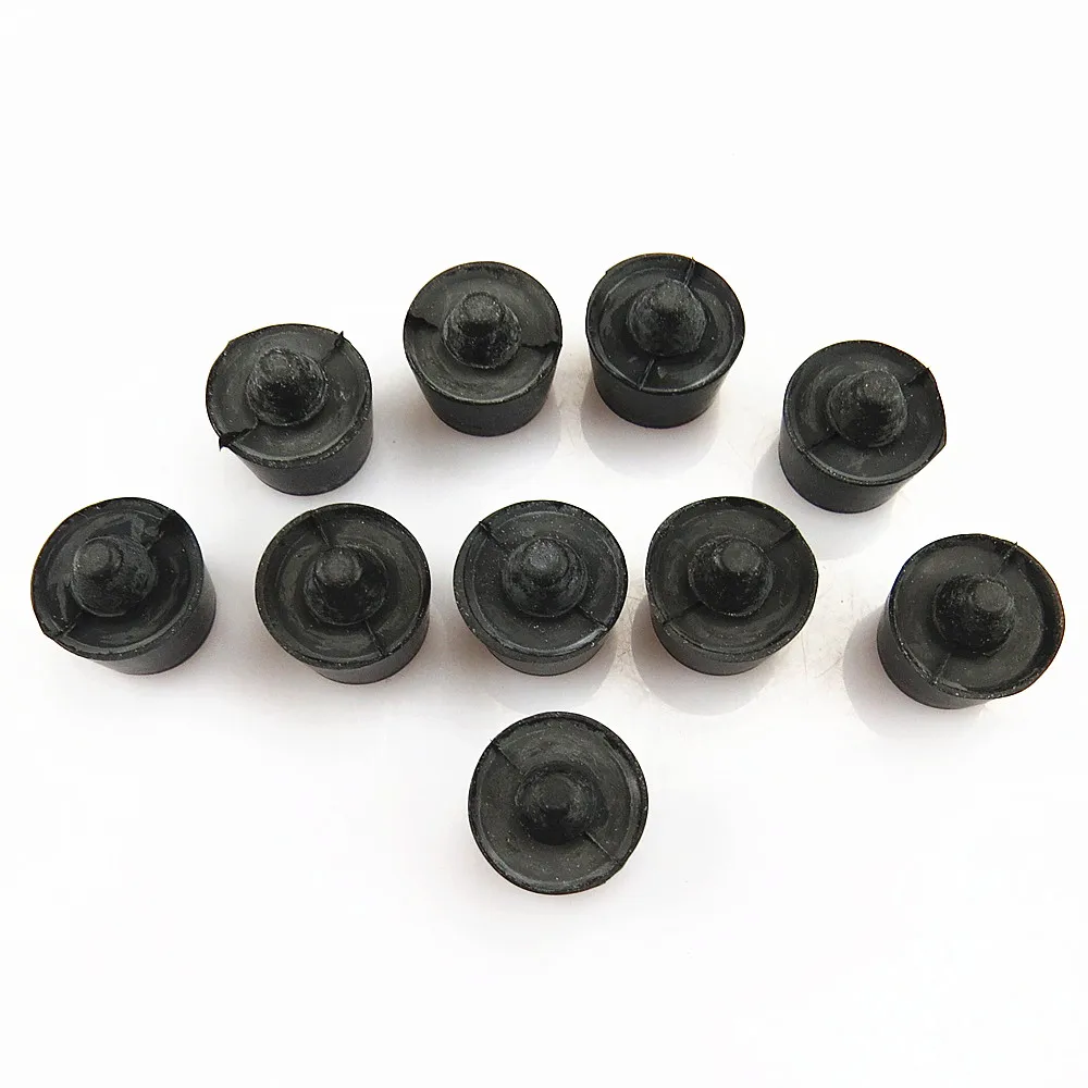 SCJYRXS 10Pcs Car Door Panel bumper Shockproof Buffer Rubber Stopper For VW Polo Scirocco Sharan Golf MK5 MK6 1K8 837 529