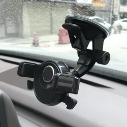 BEAUTYMAX Car Phone Holder Windshield Window Display Car Phone Holder Extendable GPS Stand Mount Support 360 Rotatable