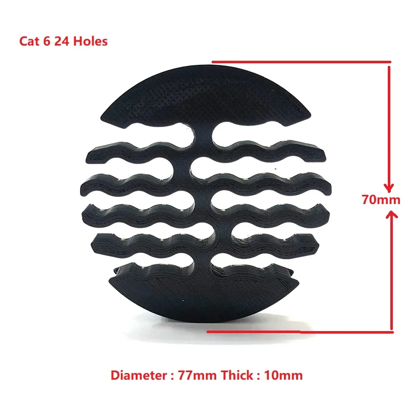 5 카테고리 6 카테고리 모듈 네트워크 케이블 라인 빗 기계 와이어, 24/30 홀 하네스 배열 컴퓨터 실용 깔끔한 도구