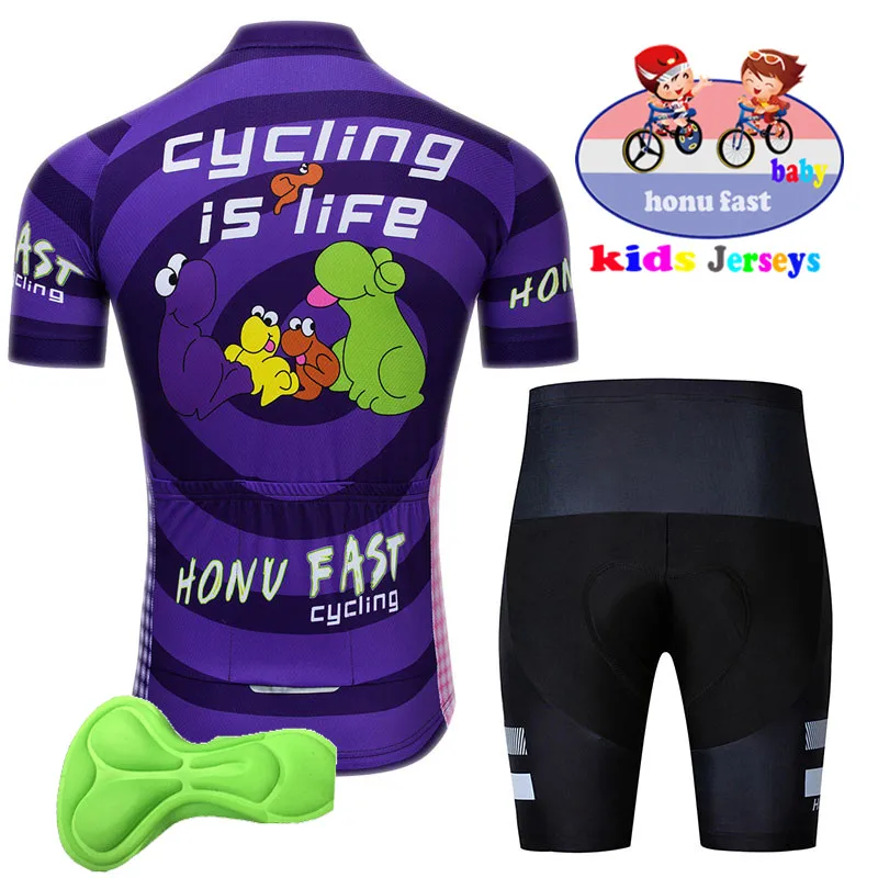 Baby\'s Breathable Bicycle Suit, Long-Sleeved T-Shirt, Short-Sleeved Suit, Spring and Autumn