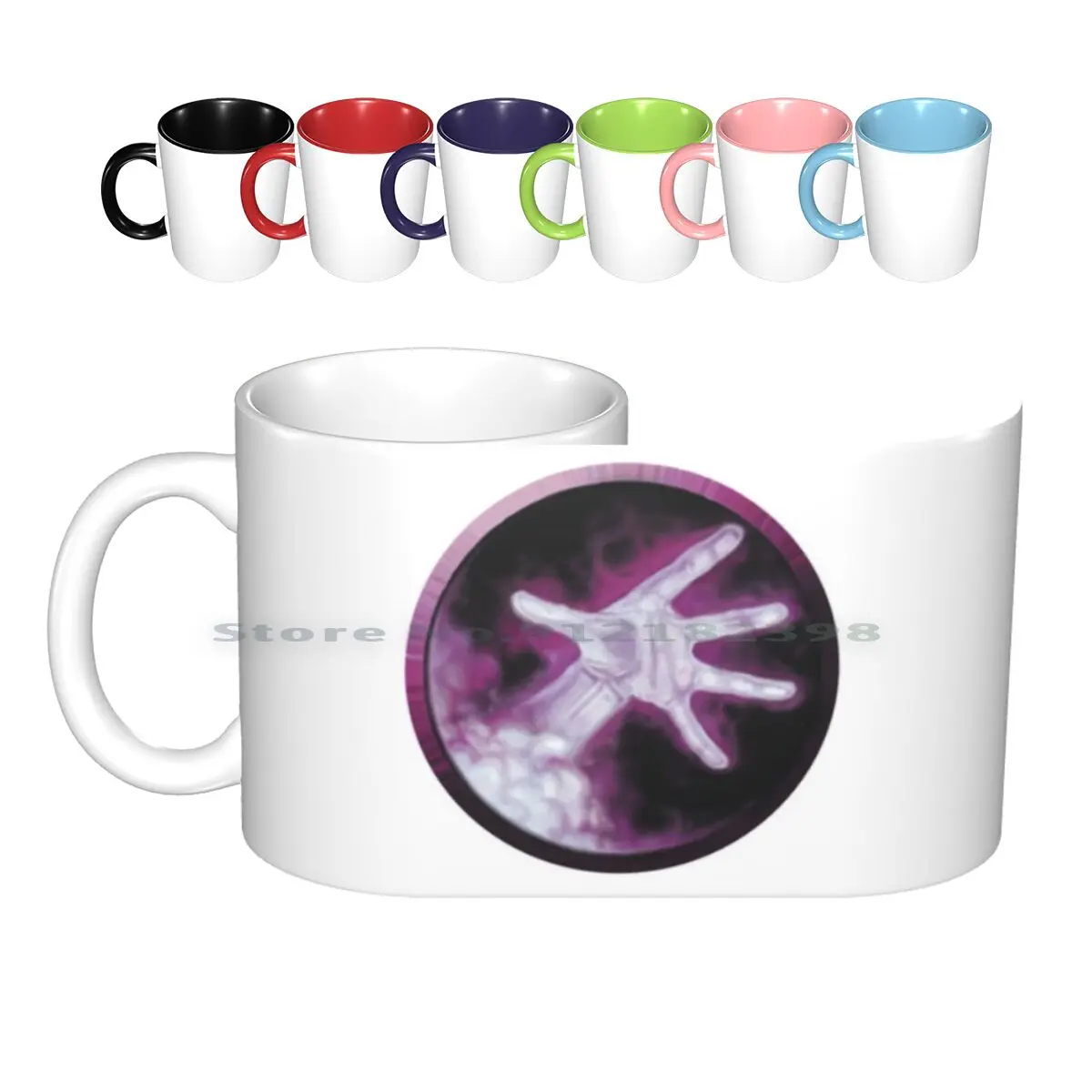 Warlock Ceramic Mugs Coffee Cups Milk Tea Mug World Of Warlock Destruction Chaos Bolt Fear Pvp Pve Wow Demonology Creative