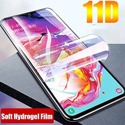 Полностью Гидрогелевая пленка для Samsung A71 A01 A02S A11 A12, защита экрана смартфона Samsung Galaxy A51 A21S A31 A41 A42 A2 F41