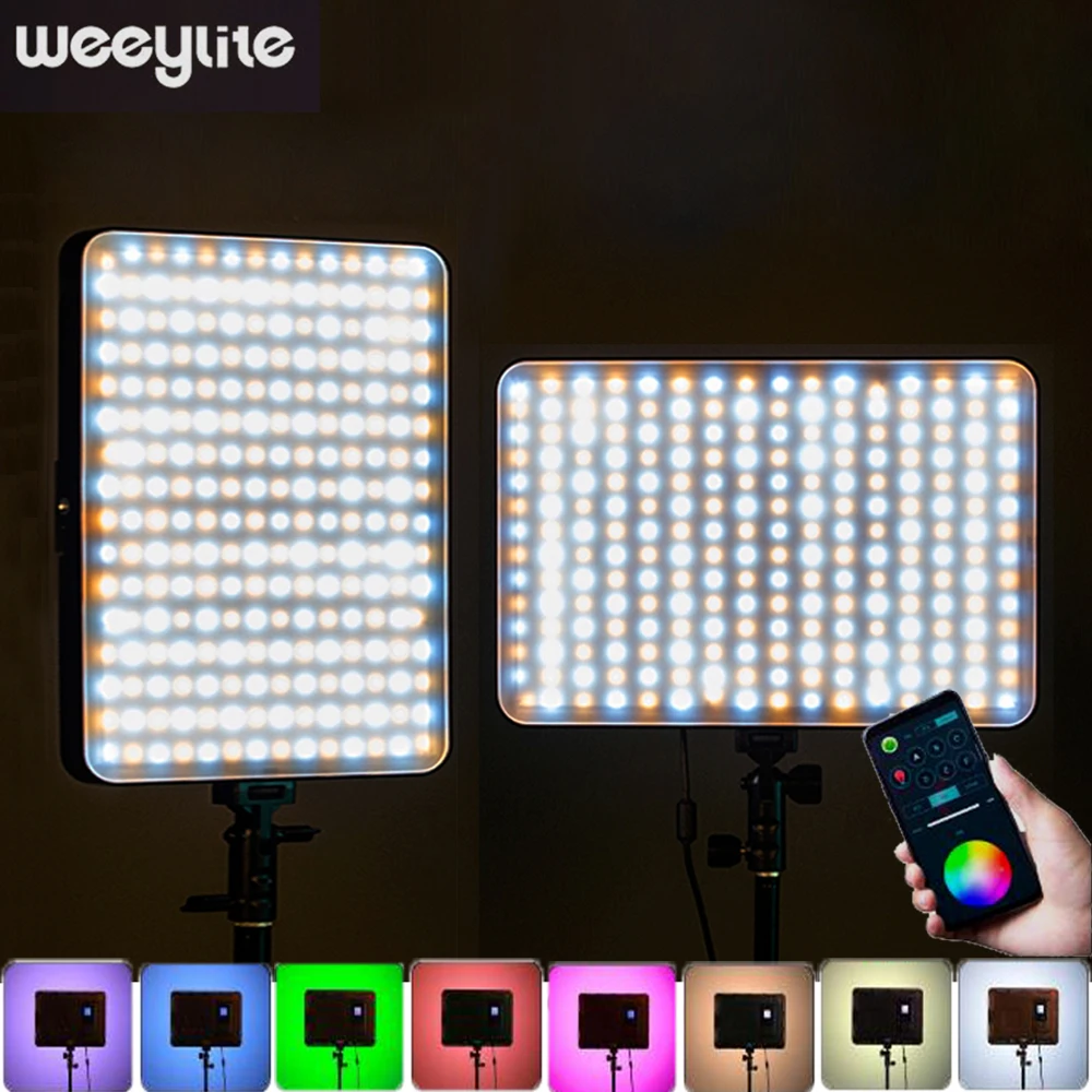 

Viltrox weeylite sprite40 40W Full Color RGB 2500K-8500K LED Light APP Remote Control Video Fill Panel Phone Camera Lighting