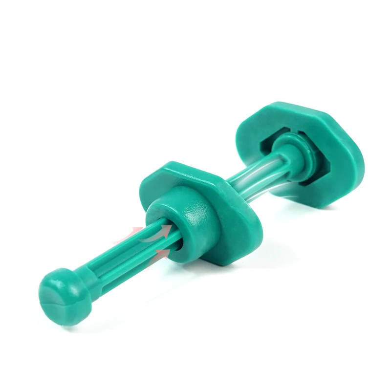 Universele 10cc Spuit Flux Booster Soldeerpasta Plastic Putter Handleiding Spuit Plunger Dispenser Voortstuwing Reparatie Handgereedschap
